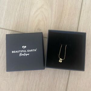 Beautiful Earth Boutique Gold Initial Necklace